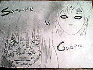 Sasuke vs Gaara