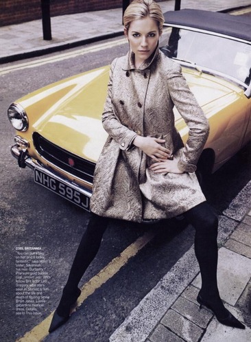 Vogue: January 2006 - Sienna Miller