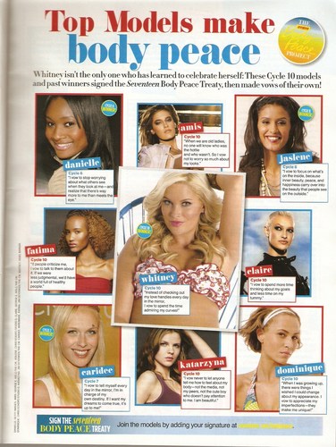  Whitney in Seventeen Magazine