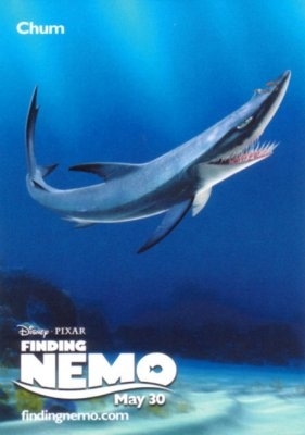  Chum Finding Nemo Poster