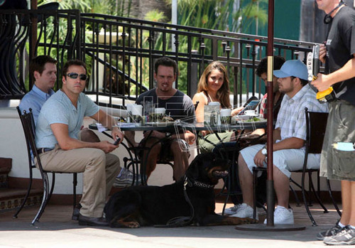 KEVIN CONNOLLY AT THE CAST OF ENTOURAGE FILM AT URTH CAFFE 06-16-08