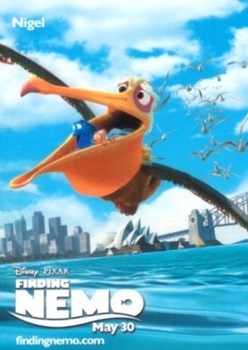 Nigel Finding Nemo Poster