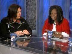  Rosie O'Donnell and Whoopi Goldberg on The View