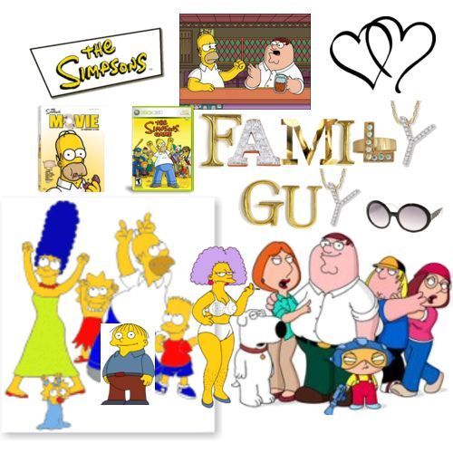  Simpsons Family Guy Collage