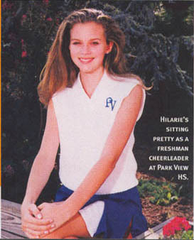  Young Hilarie :)