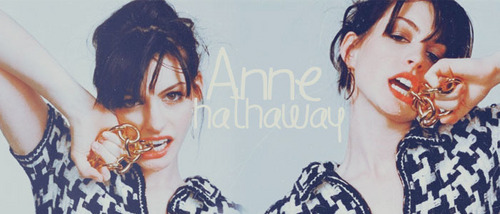  Anne hathaway bunners
