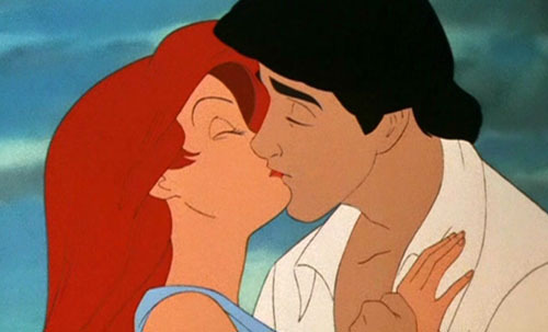  Ariel's kiss with Eric