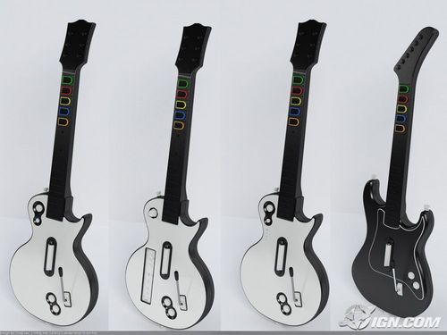 Guitar Hero 3 controllers for the Wii
