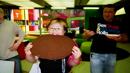  Kathreya's huge cookie