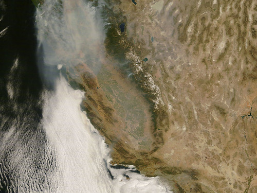 Wildfires from space (26 June 2008)