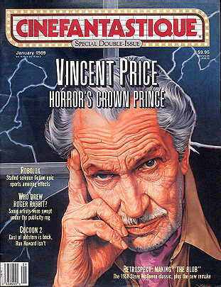  Cinefantastique Vincent Price cover