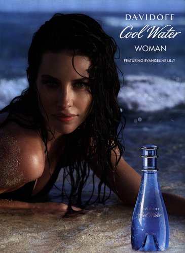  Evangeline Lilly (Cool water)
