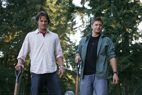 Jensen & Jared as Dean & Sam