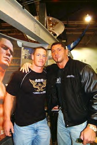  John Cena and বাটিস্টা