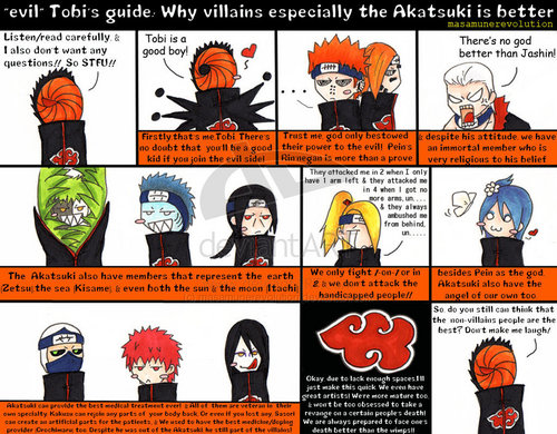  Tobi: why 暁(NARUTO) is Better