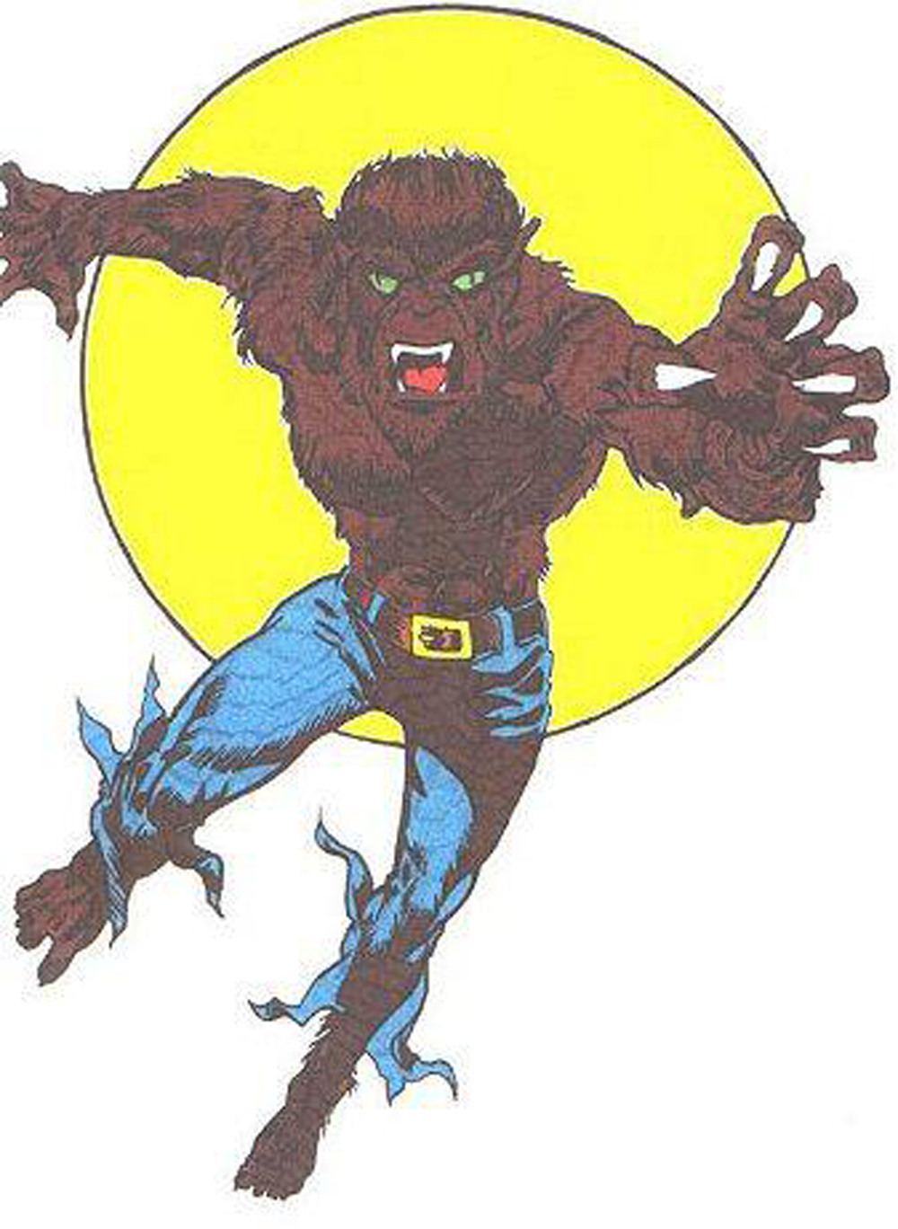Werewolf and Moon - Comic Books Fan Art (1752812) - Fanpop