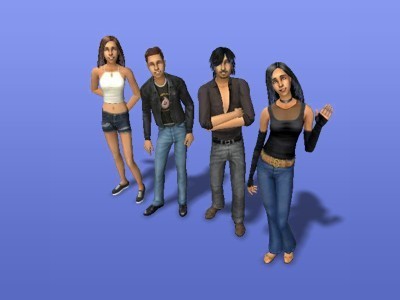  my the sims family