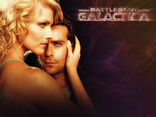  Battlestar Galactica achtergrond