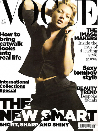  Kate Moss on Magazine covers