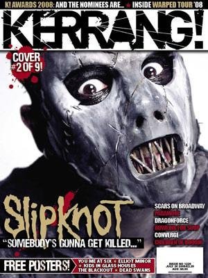  Slipknot - Kerrang Cover