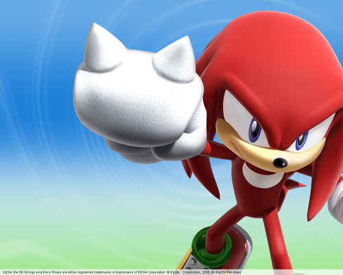  Sonic Rivals Knuckles