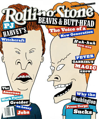  Beavis and Butthead Rolling Stones Edition