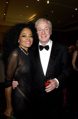  Michael Caine and Diana Ross