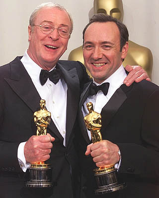  Michael Caine and Kevin Spacey