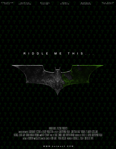  mais Possible batman 3 Posters