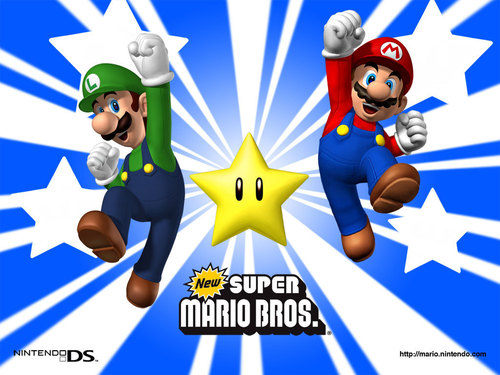  Super Mario Brothers - étoile, star