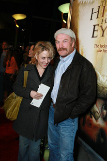 Ted Levine and Bitty Shram dating at the Hills Have Eyes Premiere