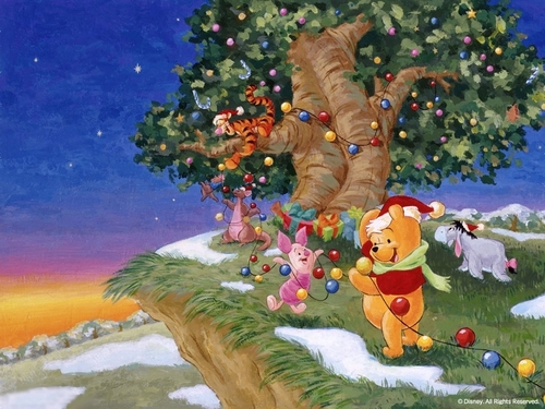  Winnie The Pooh Krismas