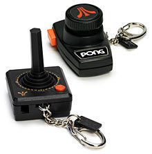  Atari and Pog Keychain