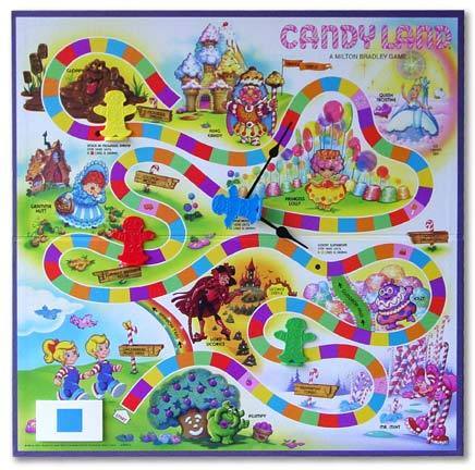  ক্যান্ডি চকোলেট Land Board Game