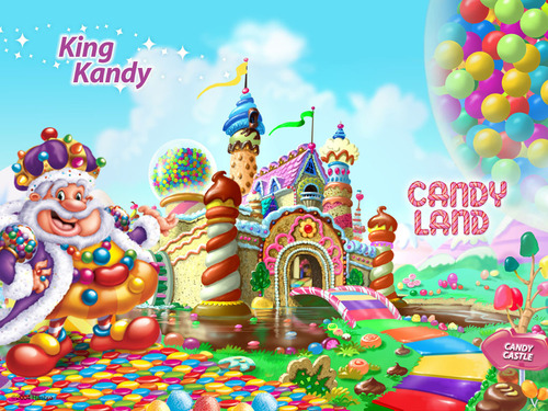  Süßigkeiten Land King Kandy
