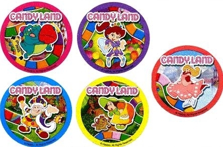  ক্যান্ডি চকোলেট Land Stickers