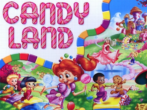  Candy Land achtergrond