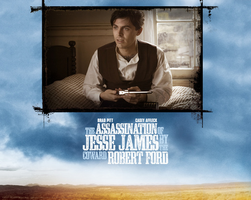  Casey Affleck - The Assassination of Jesse James door the Coward Robert Ford