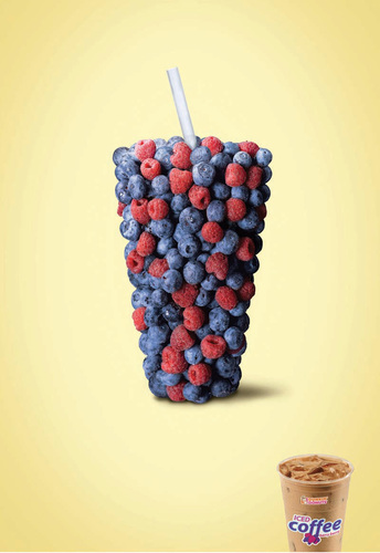  Dunkin' Donuts: Iced Coffee Berry Berry