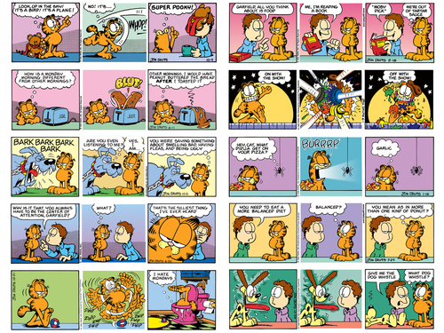  Garfield karatasi za kupamba ukuta
