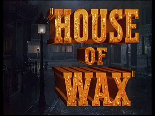  House Of Wax movie título screen
