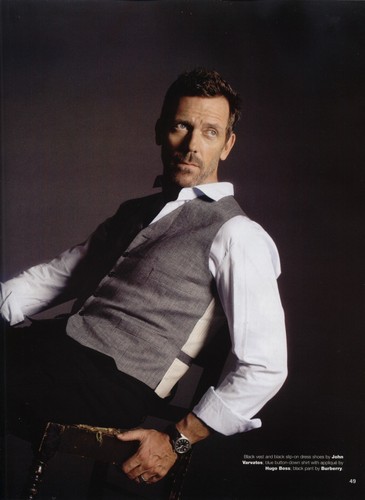  Hugh Laurie in Emmy Magazine