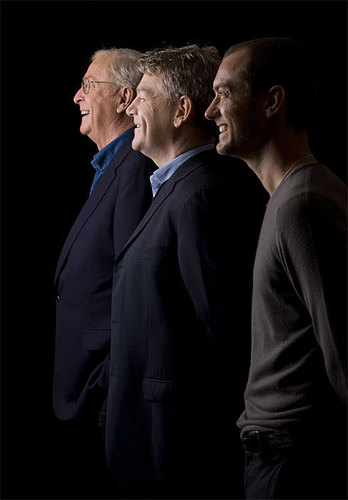  Michael Caine, Kenneth Branagh and Jude Law