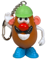 Mr. Potato Head Keychain