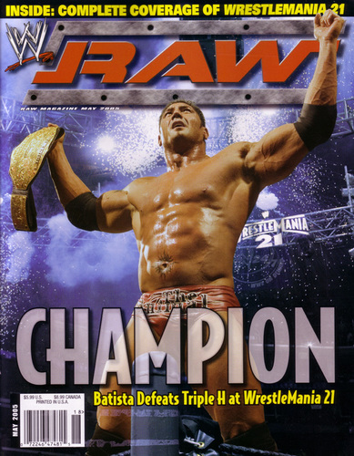  RAW Magazine May '05 Cover