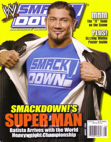  Smackdown! Magazine August '05 Cover
