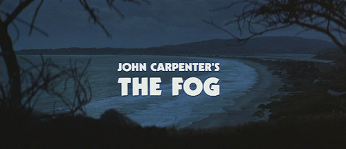 The Fog movie title screen