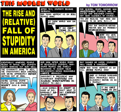  The Rise and Fall of Stupidity in America