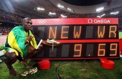  Usain Bolt world record 9.69