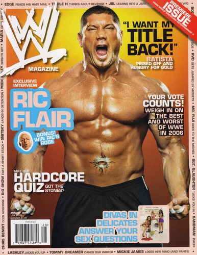 WWE Magazine August '06 Cover